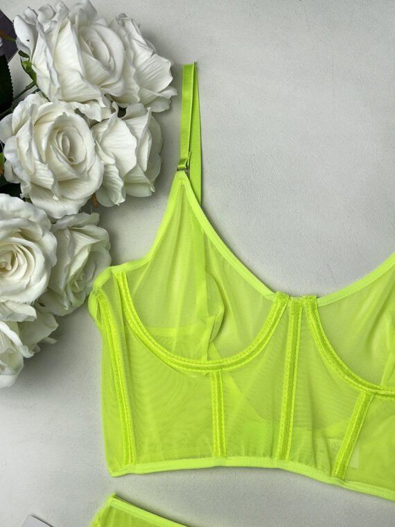 Russian AliExpress Amazon foreign trade hot-selling sexy lingerie sexy see-through 2-piece set