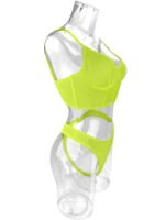 Russian AliExpress Amazon foreign trade hot-selling sexy lingerie sexy see-through 2-piece set