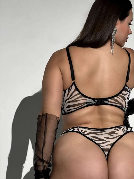 Russian AliExpress Amazon foreign trade hot-selling sexy lingerie sexy see-through 2-piece set