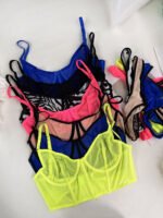 Russian AliExpress Amazon foreign trade hot-selling sexy lingerie sexy see-through 2-piece set