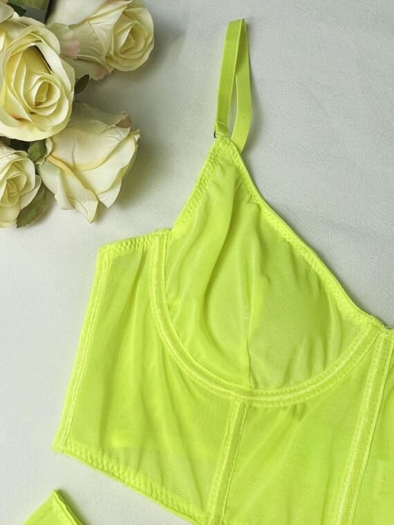 Russian AliExpress Amazon foreign trade hot-selling sexy lingerie sexy see-through 2-piece set