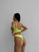 Russian AliExpress Amazon foreign trade hot-selling sexy lingerie sexy see-through 2-piece set
